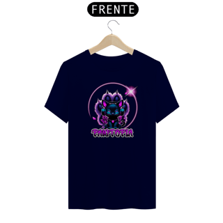 Nome do produto Camiseta Gato fofo Pawtopia Oficial