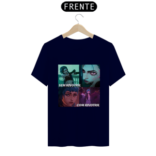 Nome do produto Camiseta Jinx Arcane  Rivotril , League Of Legends