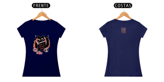 Nome do produto Camiseta Feminina Cat How To Destroy Huimans, Cores Variadas 