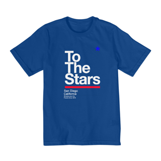 Nome do produto Camiseta Infantil To The Stars, Para crianças De 2  a 8 Anos De Idade