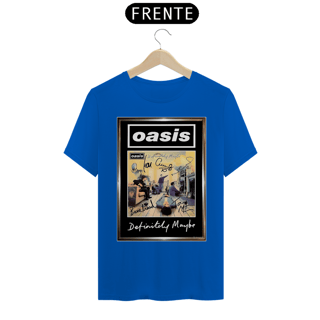 Nome do produto Camiseta Oasis Definitely Maybe Album Classico
