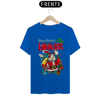 Nome do produto Camiseta blink 182 Happy Holidays You bastard, Merry Christmas,, Para o Natal