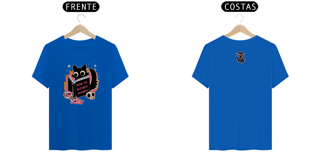 Nome do produto Camiseta Cat How To Destroy Huimans, Cores Variadas  Unissex