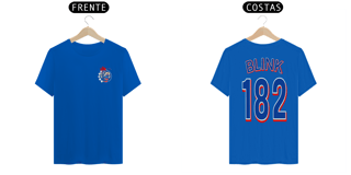 Nome do produto Camiseta blink 182 Estampa frente  e Costas