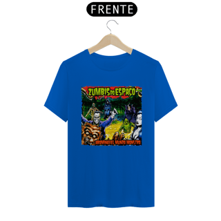 Nome do produto Camiseta Zumbis do Espaço (Versão Bordas Personalizadas )
