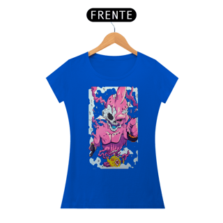Nome do produto Camiseta Majinn Boo  Feminina Dragon Ball Z  SUPER PROMOÇÃO