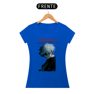 Nome do produto Camiseta Juutsu Kaisen Satoru Gojo Feminina, SUPER PROMOÇÃO
