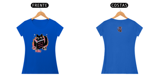 Nome do produto Camiseta Feminina Cat How To Destroy Huimans, Cores Variadas 
