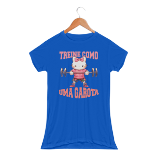 Nome do produto Camiseta Acadêmia, Gym,  Sport Dry UV Para Malhar,Treine com uma Garota, Camiseta Femiina,Hello Kitty
