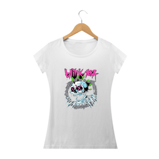 Nome do produto Camiseta  blink 182  caveira  Quality   Feminina 