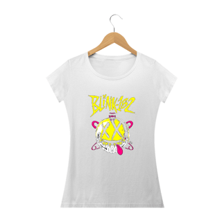 Nome do produto Camiseta blink 182  Feminina  caveira Quality 