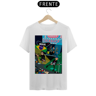 Nome do produto Camiseta  blink 182 no Brasil  EXCLUSIVA