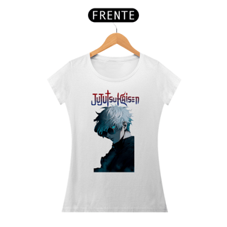 Nome do produto Camiseta Juutsu Kaisen Satoru Gojo Feminina, SUPER PROMOÇÃO