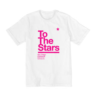 Nome do produto Camiseta Infantil To The Stars,Para Crianças De 2 a 8 Anos De Idade