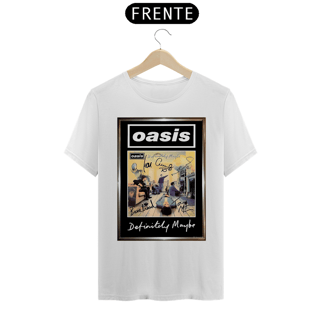 Nome do produto Camiseta Oasis Definitely Maybe Album Classico