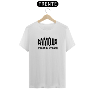 Nome do produto Camiseta Famous |Stars And Straps Rara no Brasil (Sem Fundo)
