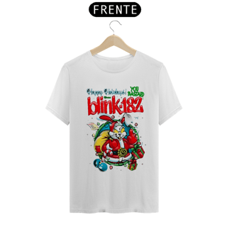 Nome do produto Camiseta blink 182 Happy Holidays You bastard, Merry Christmas,, Para o Natal