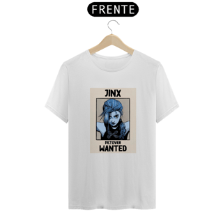 Nome do produto Camiseta Jinx Wanted Arcane, League Of Legends