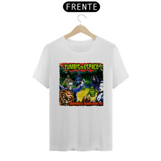 Nome do produto Camiseta Zumbis do Espaço (Versão Bordas Personalizadas )