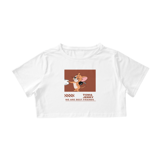 Nome do produto Camisa Cropped, Jerry, We Are Best Friends