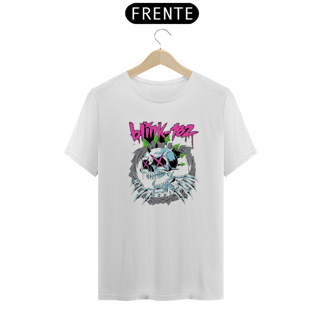 Nome do produto Camiseta  blink 182  caveira  Quality  