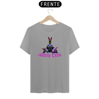 Nome do produto Camiseta Aliens Exist Prime , Versão 2 Oficial Space 182
