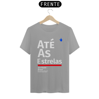 Nome do produto Camiseta Até As Estrelas brilhando com o seu futuro