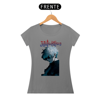 Nome do produto Camiseta Juutsu Kaisen Satoru Gojo Feminina, SUPER PROMOÇÃO