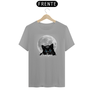 Nome do produto Camiseta Gato Fofo na Lua Cheia