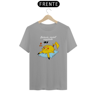 Nome do produto Camiseta Pikachu Bateria Social Esgotada