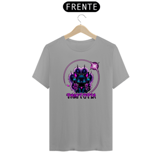 Nome do produto Camiseta Gato fofo Pawtopia Oficial