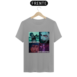 Nome do produto Camiseta Jinx Arcane  Rivotril , League Of Legends