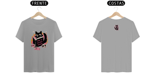 Nome do produto Camiseta Cat How To Destroy Huimans, Cores Variadas  Unissex
