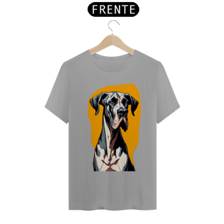 Nome do produto Camisetas  Cachorro   Aquarela  Laranja