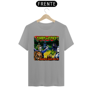 Nome do produto Camiseta Zumbis do Espaço (Versão Bordas Personalizadas )