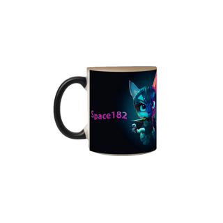 Nome do produto Caneca Mágica Cat Alien  e Cute Alien 