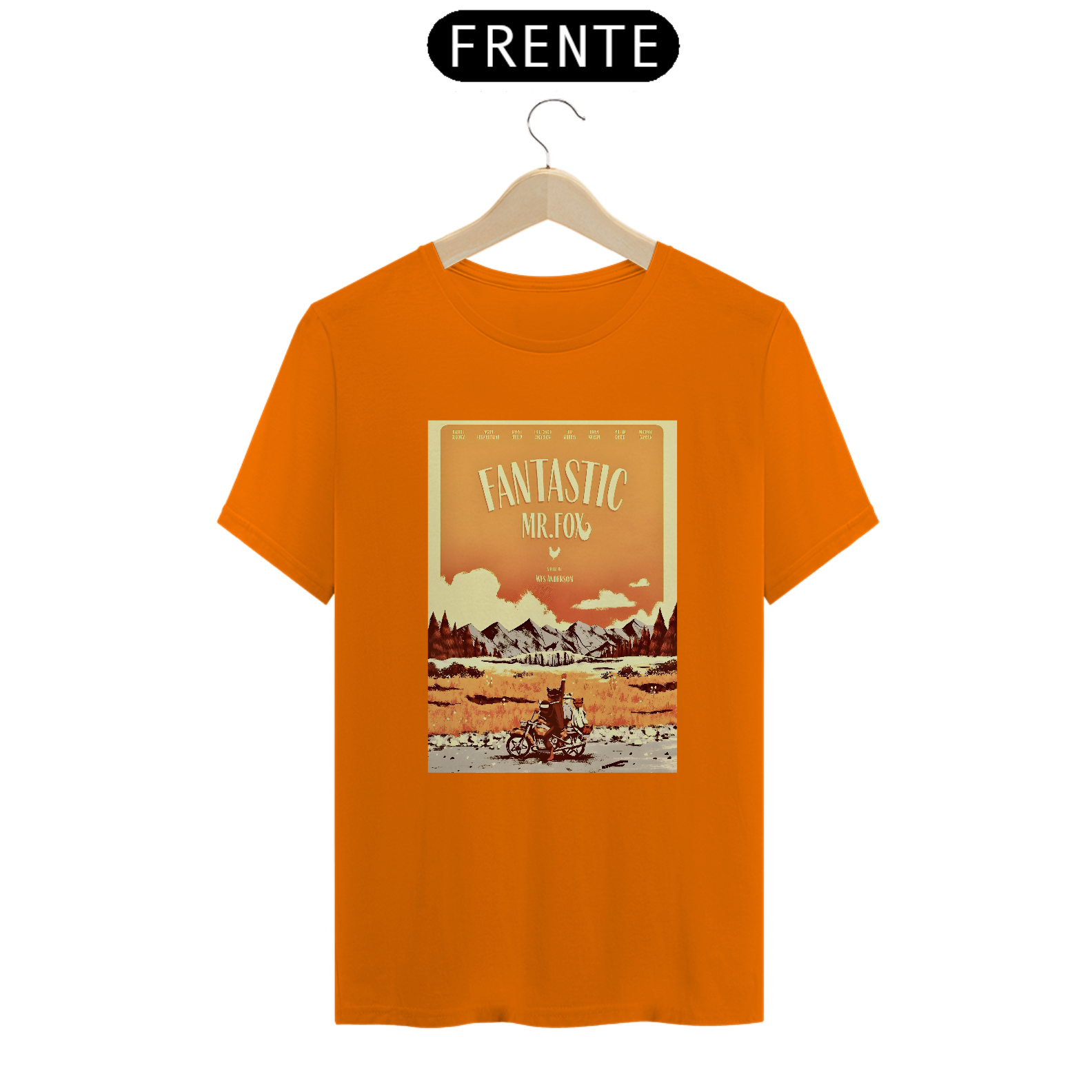 Camiseta Fanstastic Mr Fox Quality Space182 | Space182