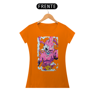 Nome do produto Camiseta Majinn Boo  Feminina Dragon Ball Z  SUPER PROMOÇÃO