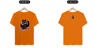 Nome do produto Camiseta Cat How To Destroy Huimans, Cores Variadas  Unissex
