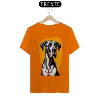 Nome do produto Camisetas  Cachorro   Aquarela  Laranja