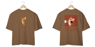 Nome do produto Camiseta Jerry, Tom & Jerry We Are Best Friends, CAMISETA OVERSIZED  PREMIUM