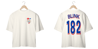 Nome do produto Camiseta  blink 182 Oversized  , Estampas Frente e Costas CAMISETA OVERSIZED  PREMIUM