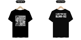 Nome do produto Camiseta blink 182 Quality  I Like The Old Blink 182 Simpsons