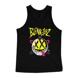 Nome do produto Camiseta  blink 182, Regata Classic  Street Smile Amarelo