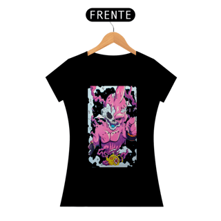 Nome do produto Camiseta Majinn Boo  Feminina Dragon Ball Z  SUPER PROMOÇÃO