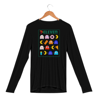 Nome do produto Blusa Sport Mark Hoppus  7 Eleven Pac Man Manga Longa