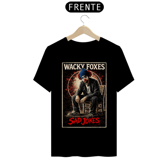 Camiseta Banda Wacky Foxes SIngle Sad Jokes