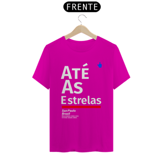Nome do produto Camiseta Até As Estrelas brilhando com o seu futuro