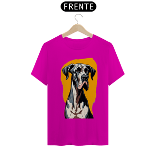 Nome do produto Camisetas  Cachorro   Aquarela  Laranja