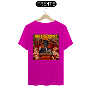Nome do produto Camiseta Zumbis do Espaço  Bode Do rock (Versão  Bordas Padrões)